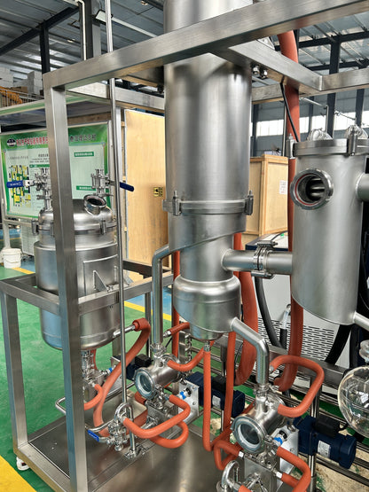 Stainless Steel Wiped Film Molecular Distillation System ALAB-YHMD-0.06SS/0.1SS/0.15SS/0.25SS/0.35SS/0.5SS
