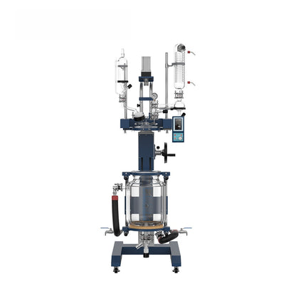 Explosion-Proof Lifting Jacketed Glass Reactor ALAB-GW-GRL50Ex 50L