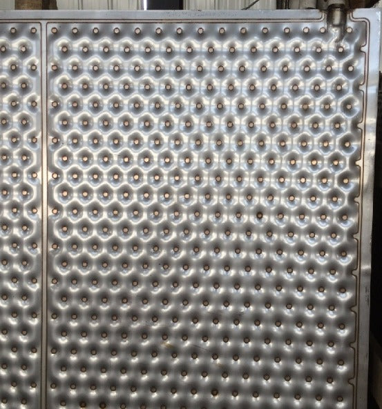 Laser-Welded Pillow Plate (Dimple Plate)