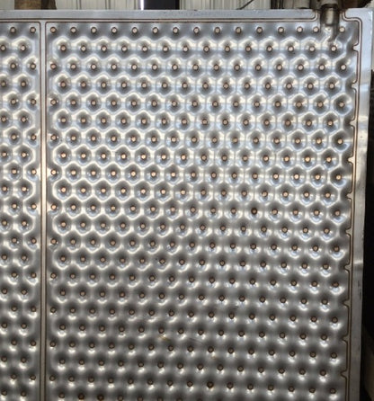 Laser-Welded Pillow Plate (Dimple Plate)