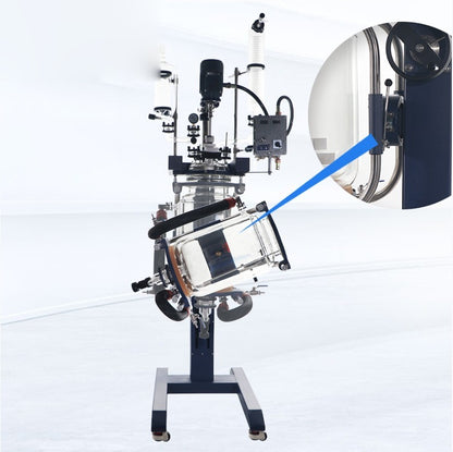 Lifting Jacketed Glass Reactor ALAB-ZYSF