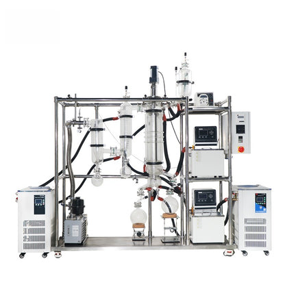 Stainless Steel Molecular Distillation System ALAB-YHMD-5S / ALAB-YHMD-1S