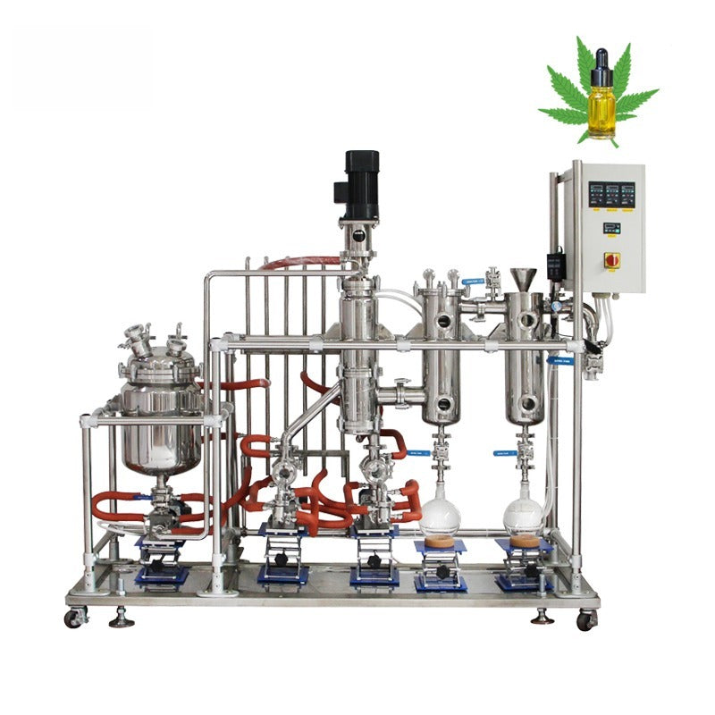 Glass Wiped Film Molecular Distillation System ALAB-YHMD