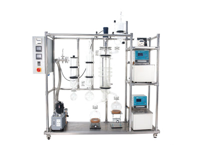 Glass Wiped Film Molecular Distillation System ALAB-YHMD