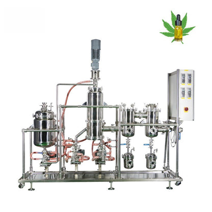 Glass Wiped Film Molecular Distillation System ALAB-YHMD