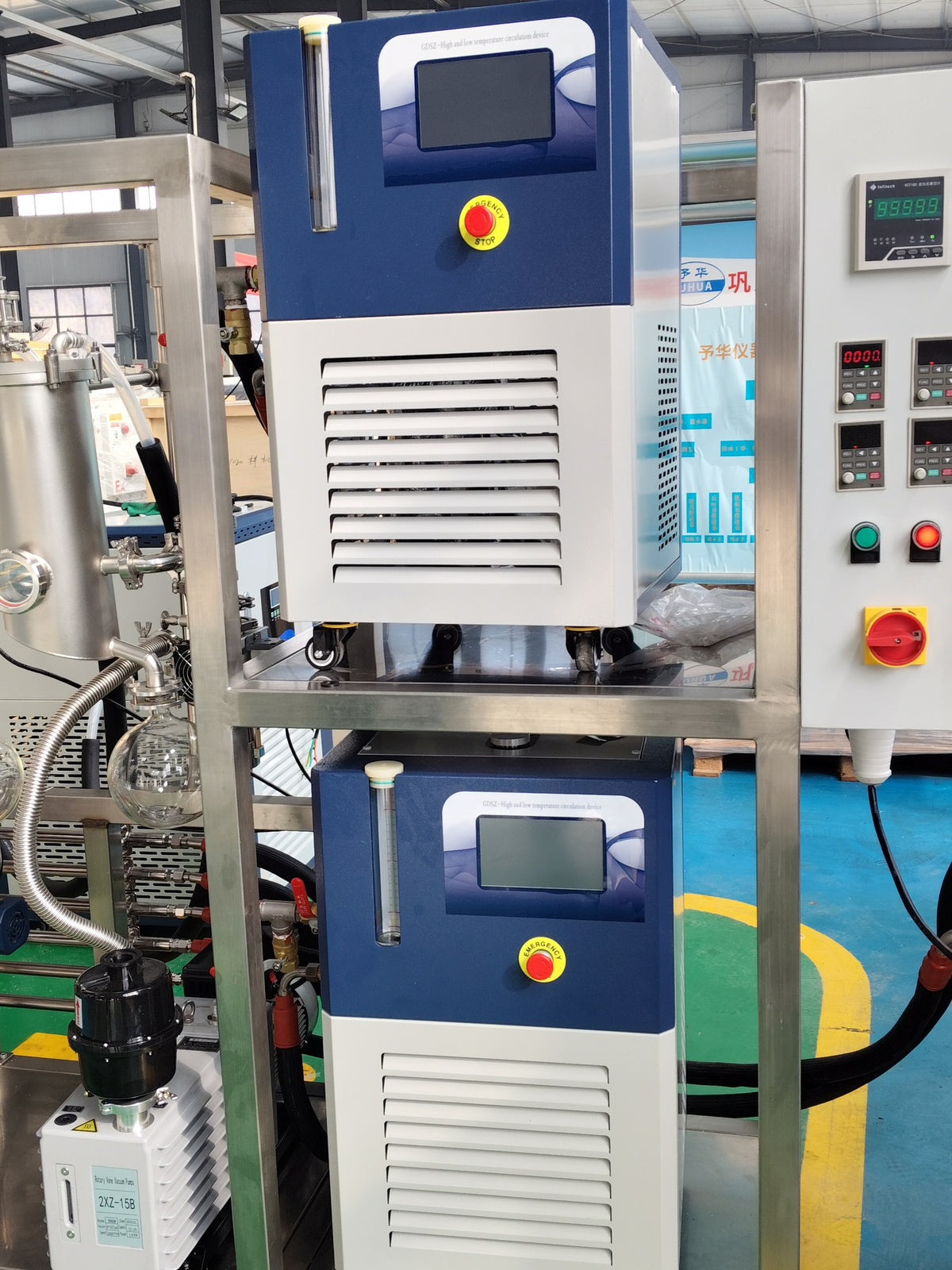 Stainless Steel Wiped Film Molecular Distillation System ALAB-YHMD-0.06SS/0.1SS/0.15SS/0.25SS/0.35SS/0.5SS