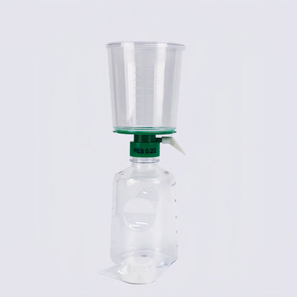 Disposable Vacuum Filtration Unit, 0.22um PES Membrane (250 / 500 / 1000 mL)