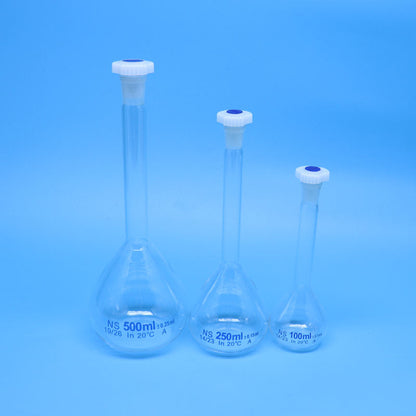 Class A Borosilicate Glass Volumetric Flask, Clear