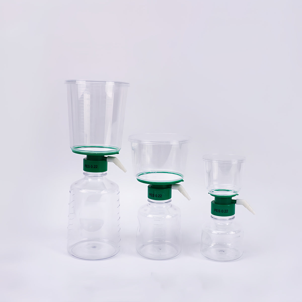 Disposable Vacuum Filtration Unit, 0.22um PES Membrane (250 / 500 / 1000 mL)