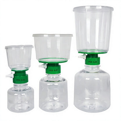 Disposable Vacuum Filtration Unit, 0.22um PES Membrane (250 / 500 / 1000 mL)