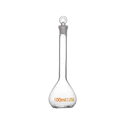 Class A Borosilicate Glass Volumetric Flask, Clear