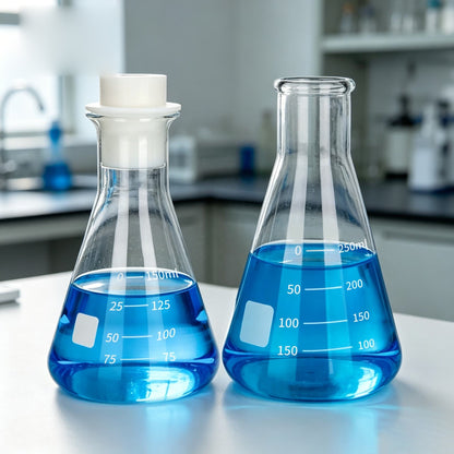 Borosilicate 3.3 Glass Erlenmeyer Flask, Narrow Neck