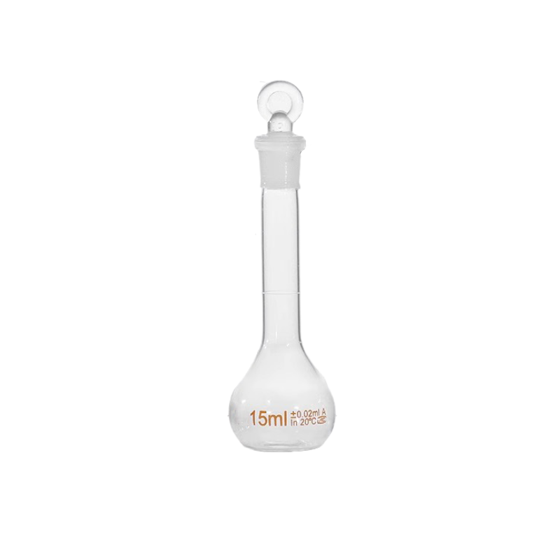 Class A Borosilicate Glass Volumetric Flask, Clear