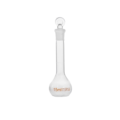 Class A Borosilicate Glass Volumetric Flask, Clear