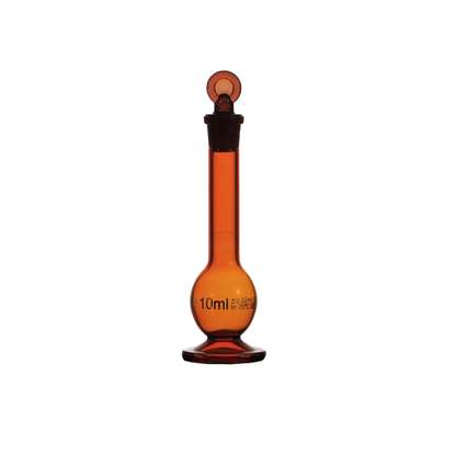 Micro Volumetric Flask with Base, Borosilicate Glass (1-10 ml)