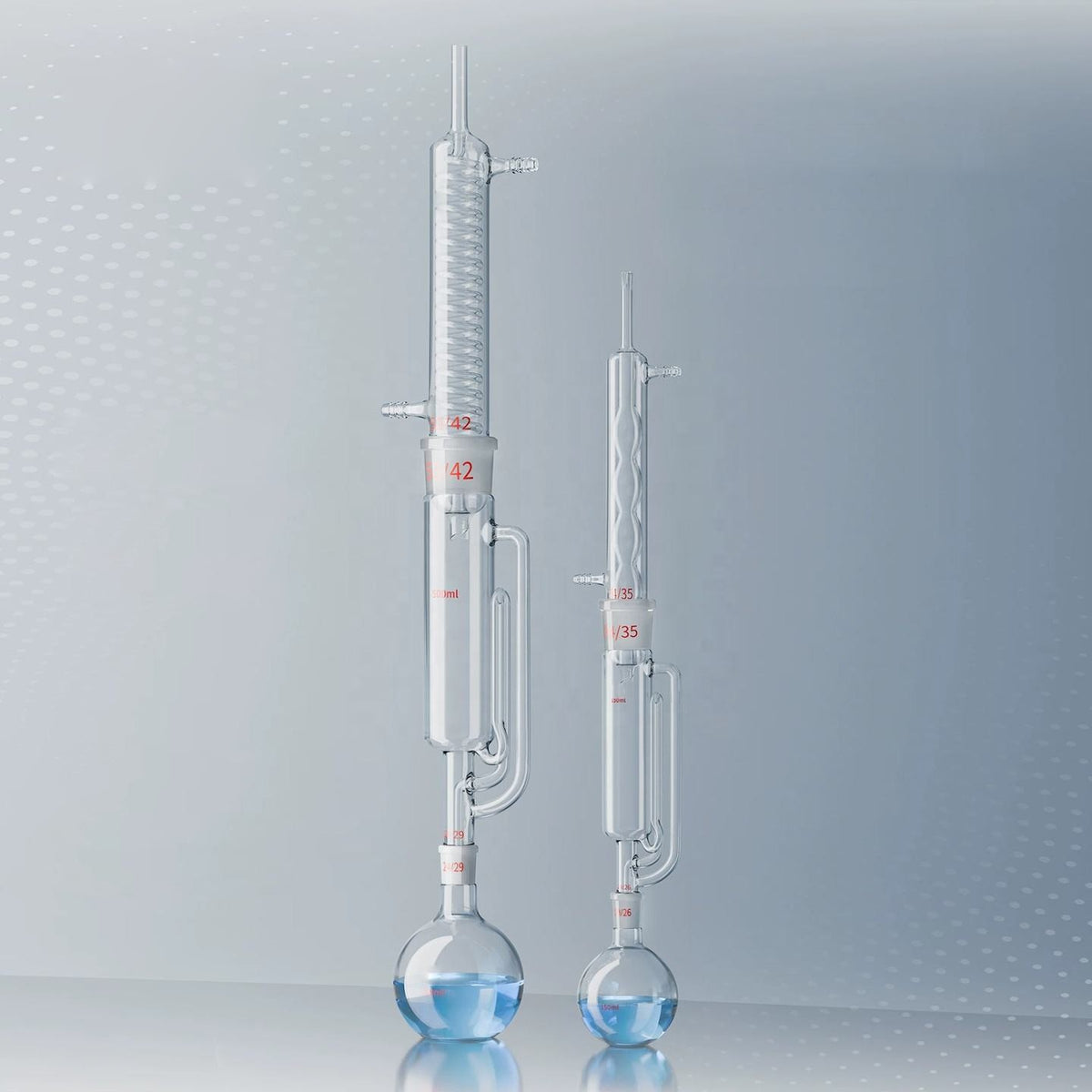 Glass Soxhlet extraction apparatus (Coil Type-60ml)