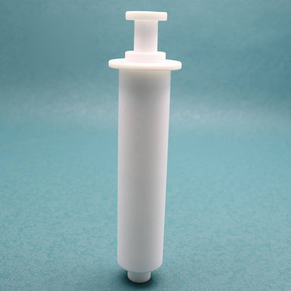 Empty PTFE syringe