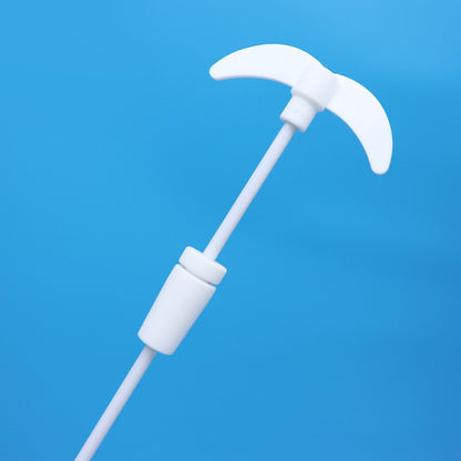 PTFE stirring rod with blade paddle