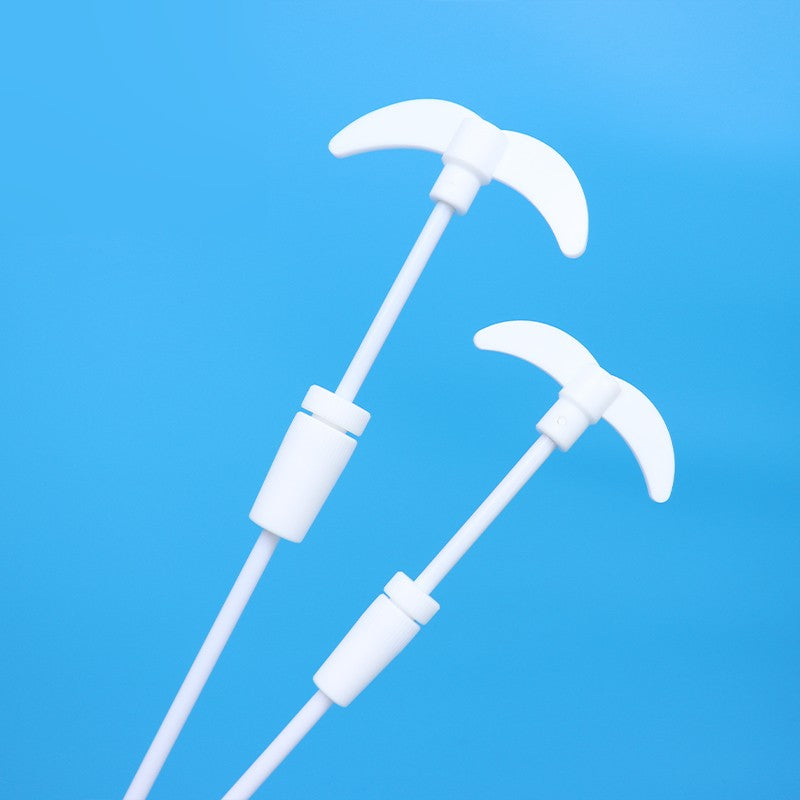 PTFE stirring rod with blade paddle