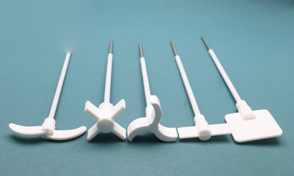 PTFE-Coated Stainless Steel Stirring Shaft with Fixed Paddle (C01801)