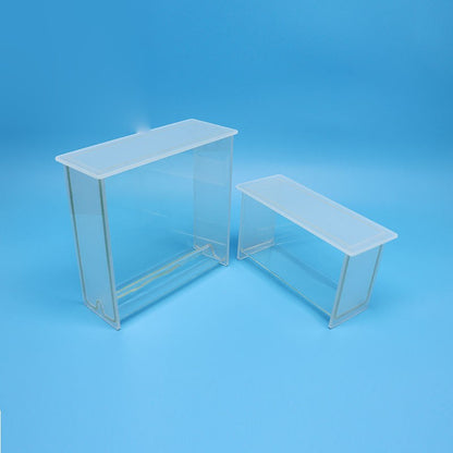 Glass TLC chromatography chamber / developing tank