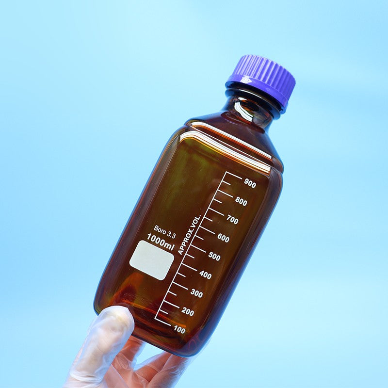 1000 ml glass reagent bottle with screw cap