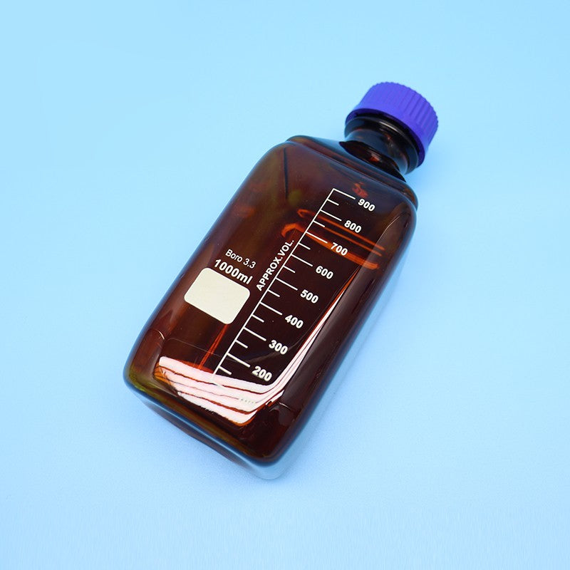 1000 ml glass reagent bottle with screw cap