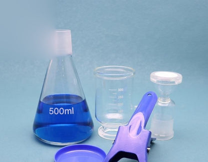 Glass Complete vacuum/solvent filtration apparatus system ; stated ratings: max working temperature 200C