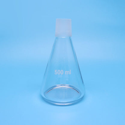 Glass solvent filtration components for vacuum filtration devices