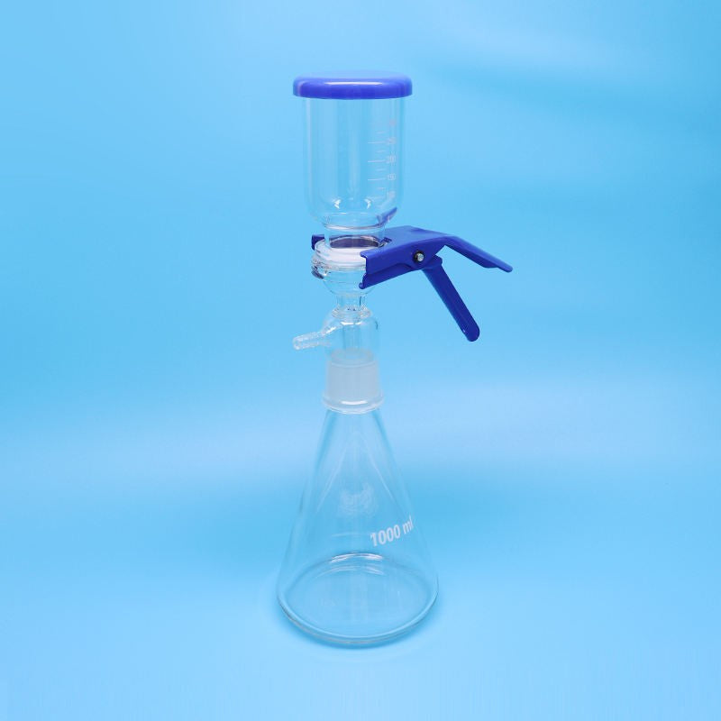 Glass vacuum filtration system research chemistry experiments