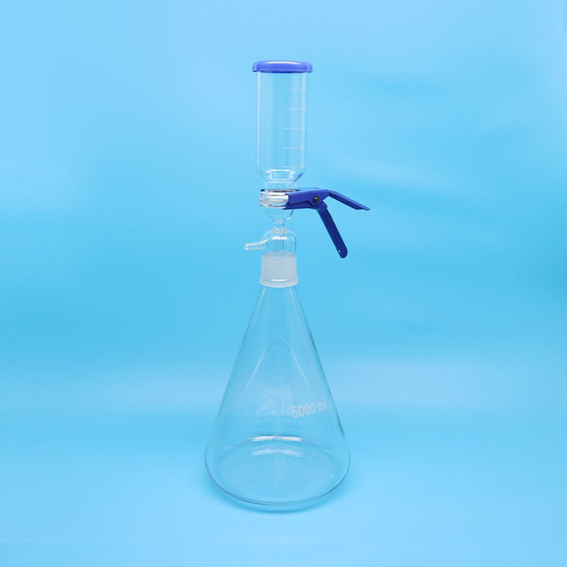 Glass Vacuum filtration system for special solvent filtration