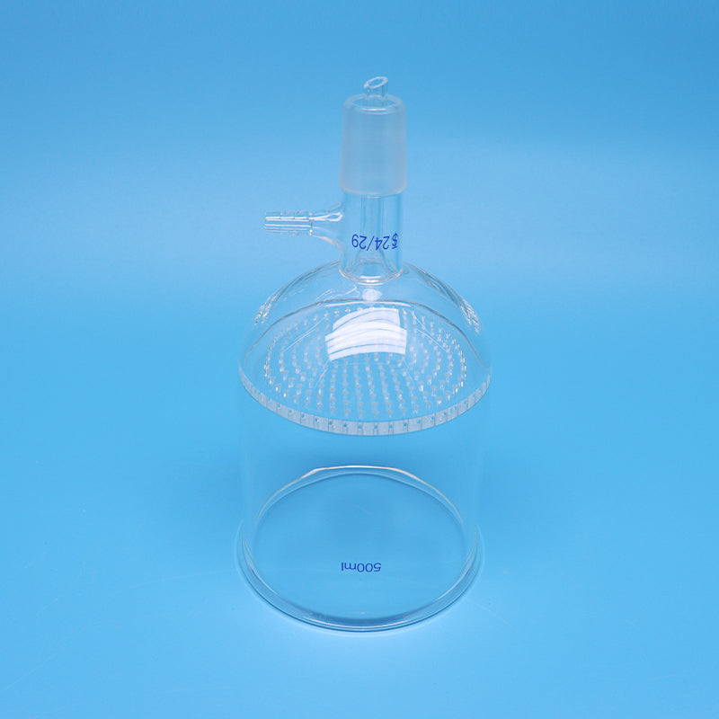Glass Buchner Filter Funnel with Ground Joint