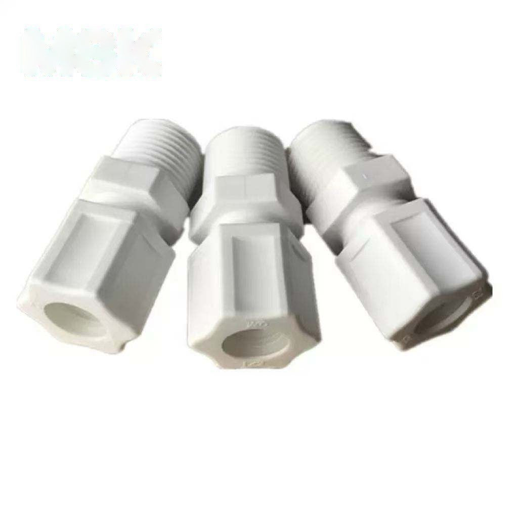 Male Straight Connector (PP / PVDF)