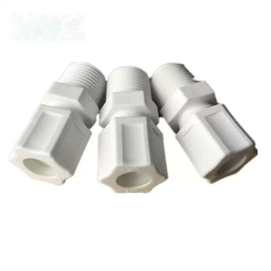 Male Straight Connector (PP / PVDF)