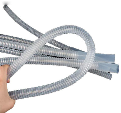 Flexible PFA corrugated / bellows pipe