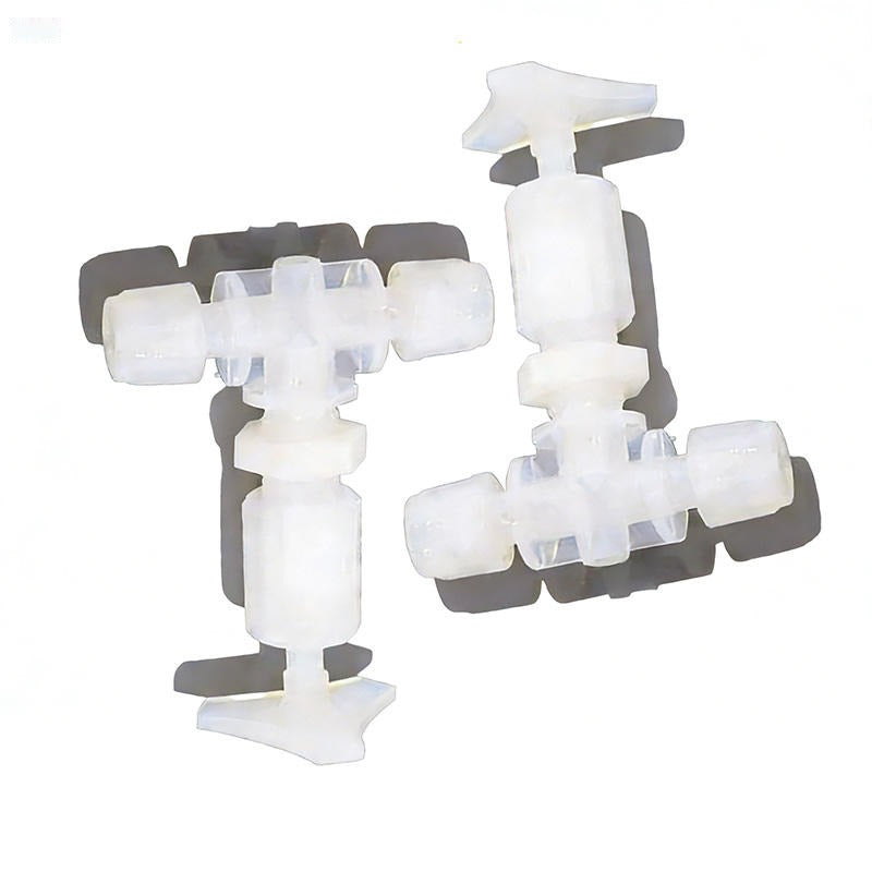 PFA Needle Valve, Straight-Through