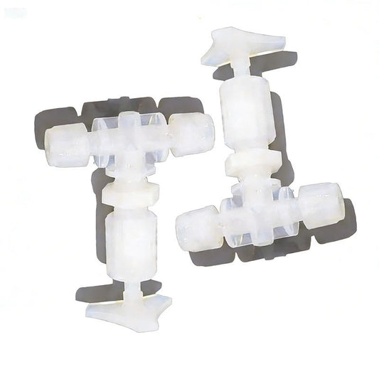 PFA Needle Valve, Straight-Through