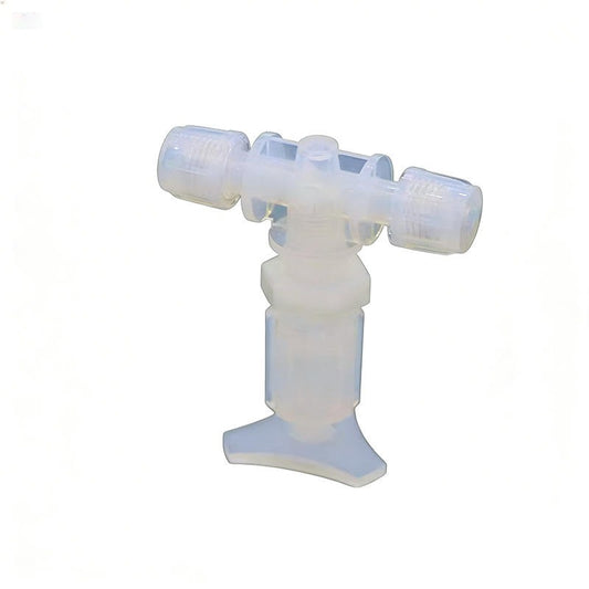 PFA Straight-Through Needle Valve