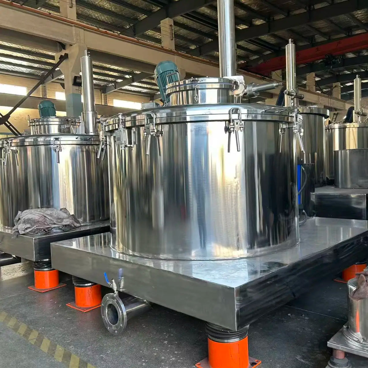 LGZ800 Automatic Flat-Bed Peeler Centrifuge
