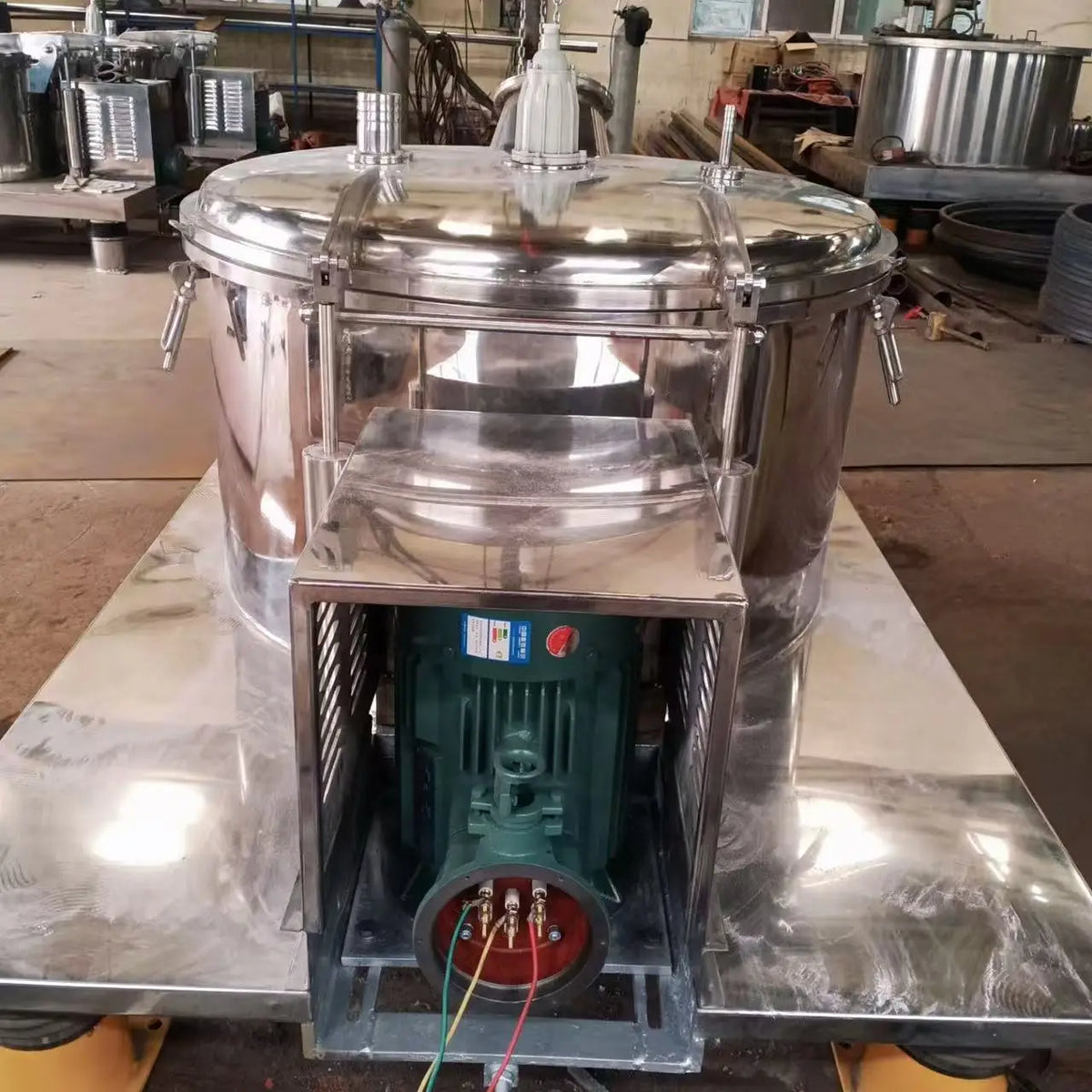LGZ800 Automatic Flat-Bed Peeler Centrifuge