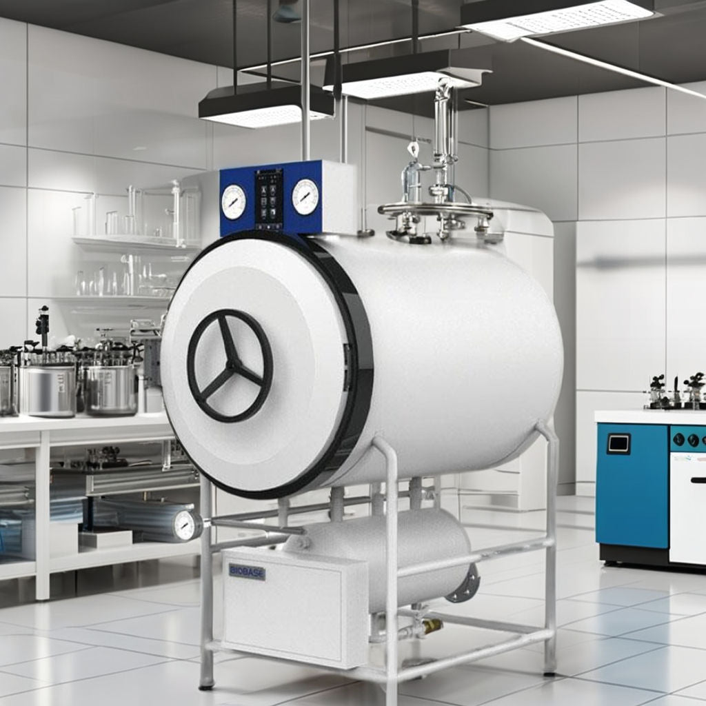 Horizontal Pulse Vacuum Autoclave with Drying Function