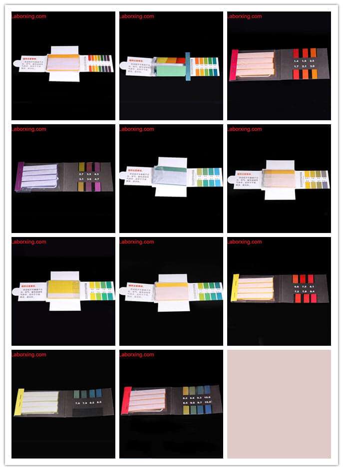 pH indicator papers