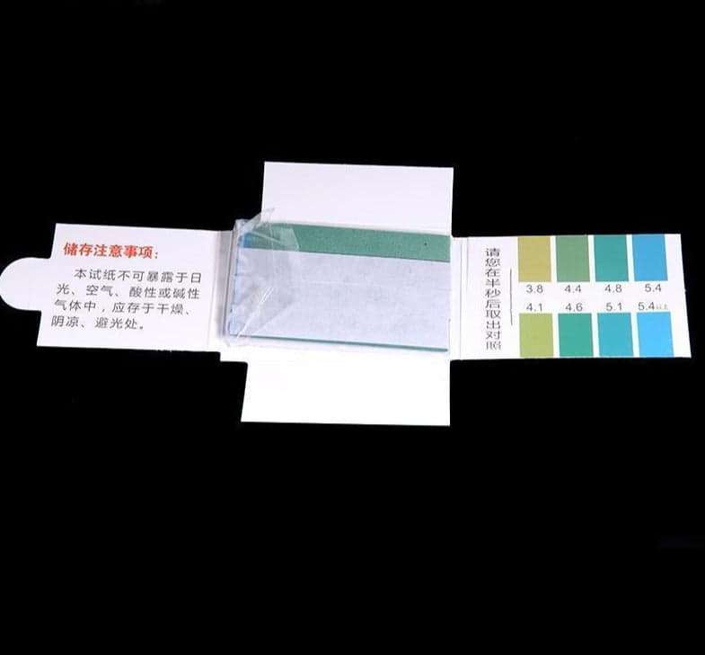 pH indicator papers