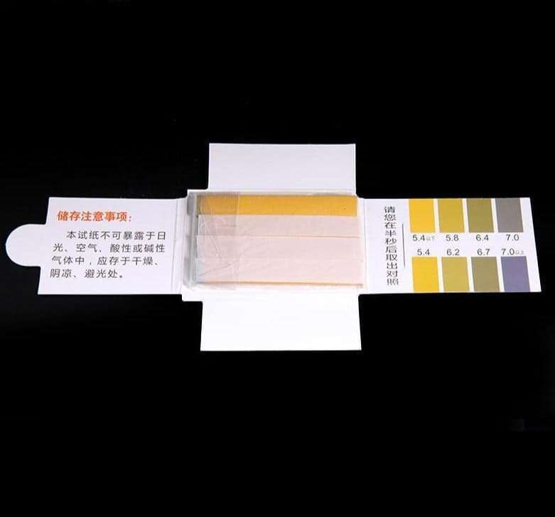 pH indicator papers