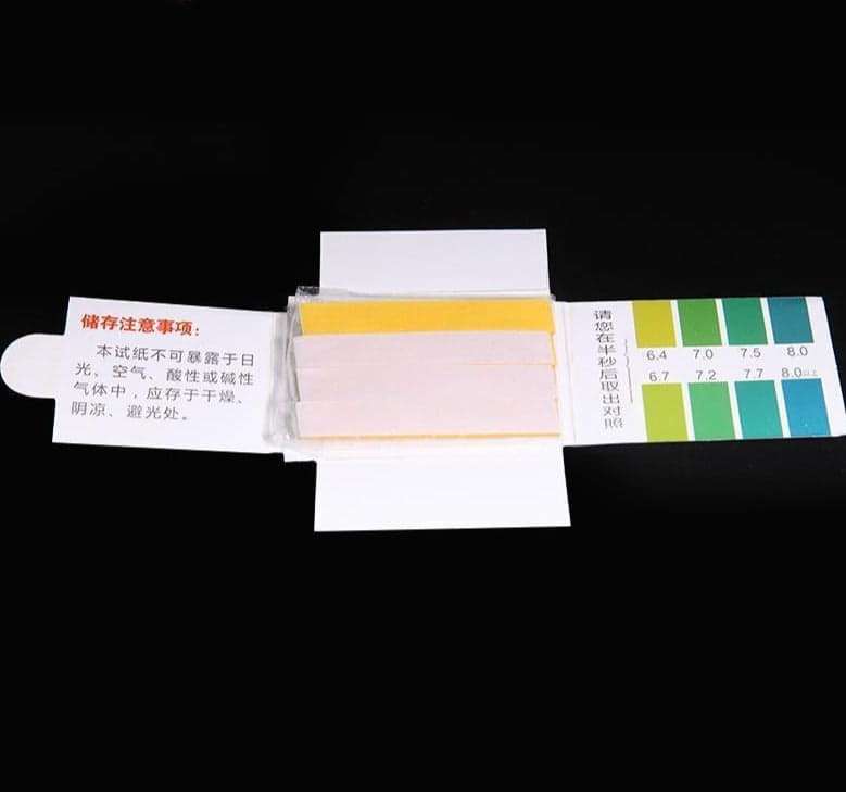 pH indicator papers