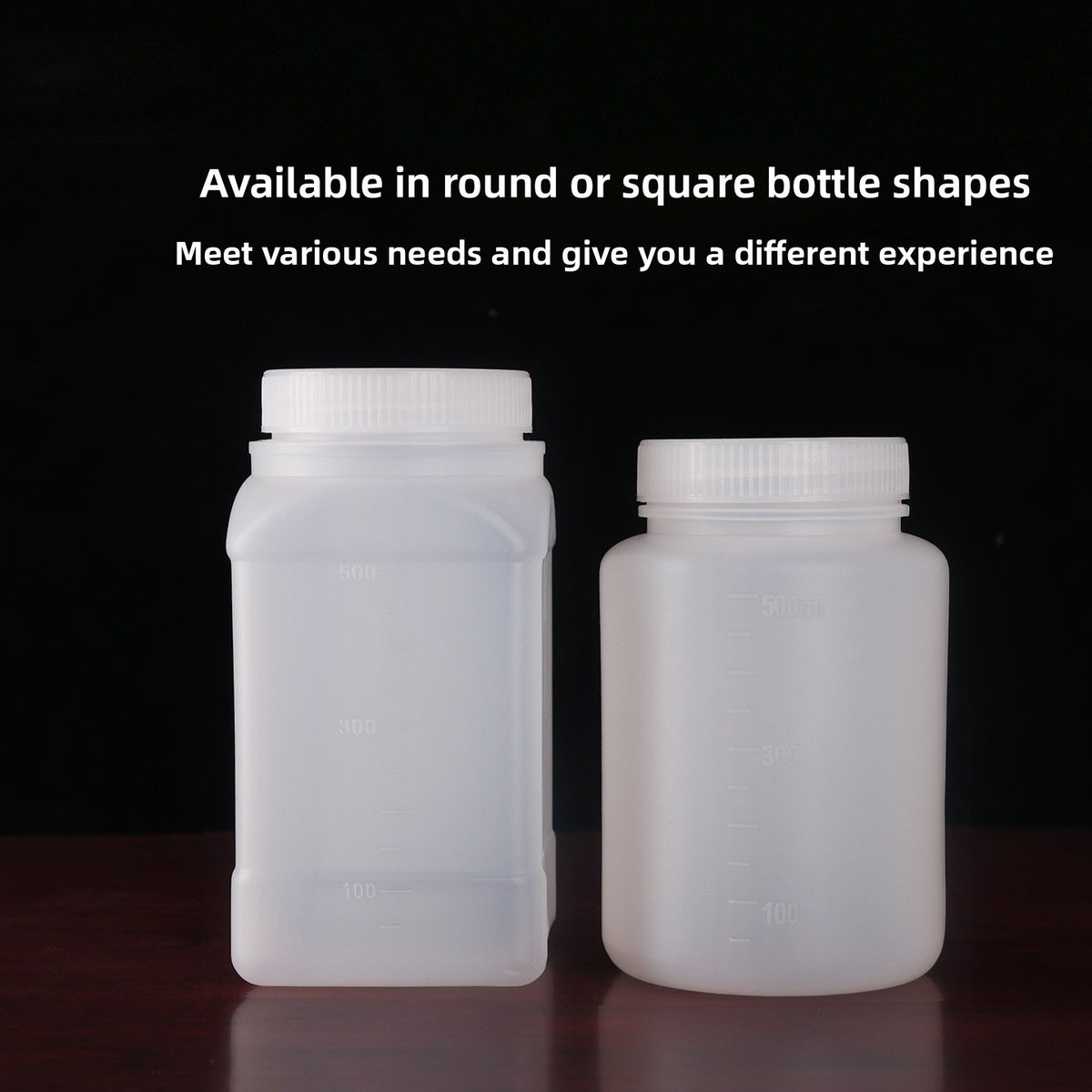 PE Large-Mouth Bottles