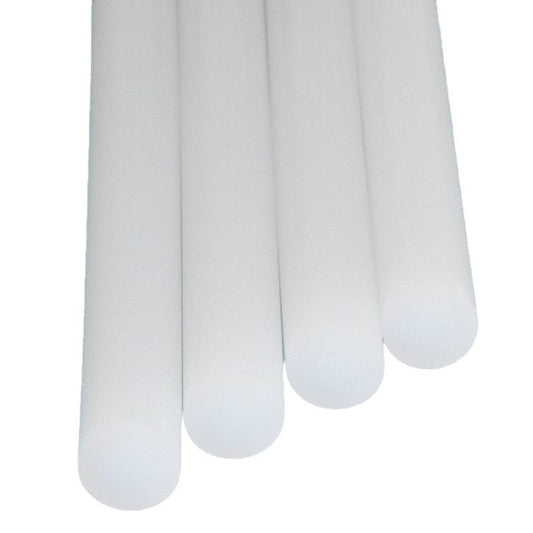 PFA Extruded Rod, OD 10 mm