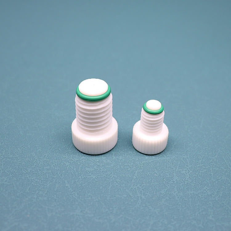 Glass Pressure Reaction Tube with PTFE Screw Plug, Round Bottom