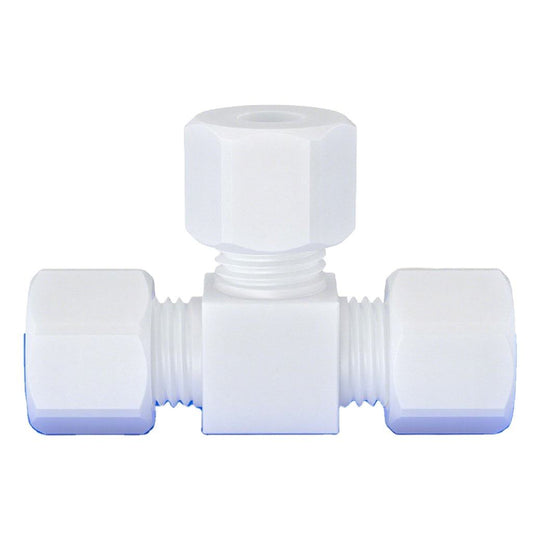 PTFE Tee Fitting, 1/2 in