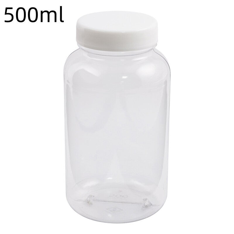 Clear PVC Wide-Mouth Bottles